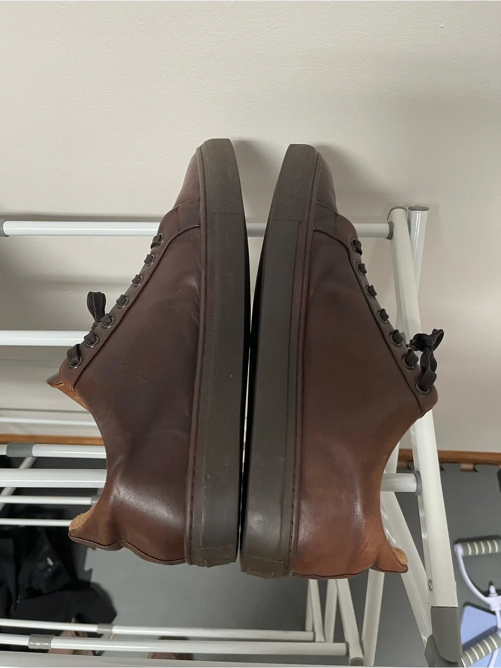 Thursday Premier Low Top Brown Leather Men Sneakers